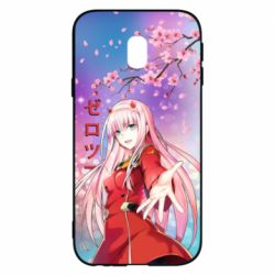 Чехол для Samsung J3 2017 Zero Two Darling In The Franxx - PrintSalon