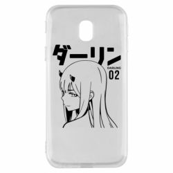 Чехол для Samsung J3 2017 Zero Two Girl - PrintSalon