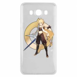 Чехол для Samsung J7 2016 Aether Genshin Impact - PrintSalon