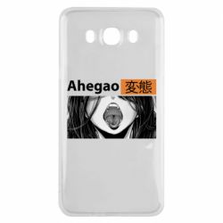 Чехол для Samsung J7 2016 Ахегао Аниме