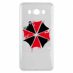 Чохол для Samsung J7 2016 Амбрела арт бризки - PrintSalon