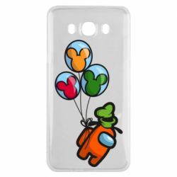 Чехол для Samsung J7 2016 Among Balloons - PrintSalon