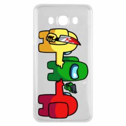 Чехол для Samsung J7 2016 Among Us - His Faut - PrintSalon
