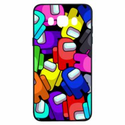Чехол для Samsung J7 2016 Among us multicolored - PrintSalon