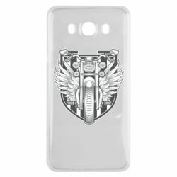 Чехол для Samsung J7 2016 Bike Shield Art - PrintSalon