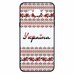 Чохол для Samsung J7 2016 Black and Red Ukraine - PrintSalon