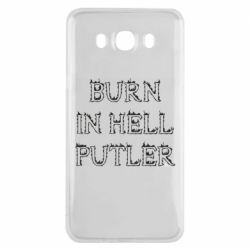 Чехол для Samsung J7 2016 Born in Hell Putin - PrintSalon