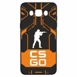 Чохол для Samsung J7 2016 CS GO Chip Texture - PrintSalon