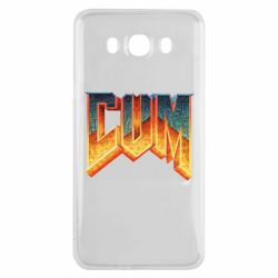 Чехол для Samsung J7 2016 Cum Doom logo
