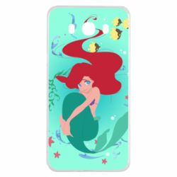 Чехол для Samsung J7 2016 Cute and shy Ariel