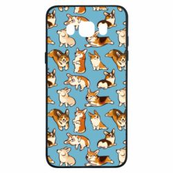 Чехол для Samsung J7 2016 Cute Corgis