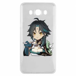 Чехол для Samsung J7 2016 Cяо кушает - PrintSalon