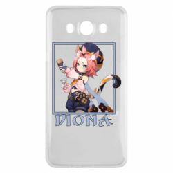 Чехол для Samsung J7 2016 Diona Genshin Impact - PrintSalon
