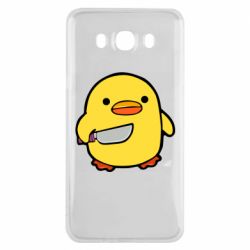 Чохол для Samsung J7 2016 Duckling With A Knife - PrintSalon