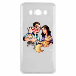 Чехол для Samsung J7 2016 Edison Family - PrintSalon
