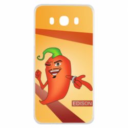 Чохол для Samsung J7 2016 Edison Pepper - PrintSalon