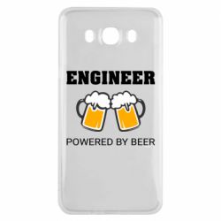 Чехол для Samsung J7 2016 Engineer Powered By Beer - PrintSalon