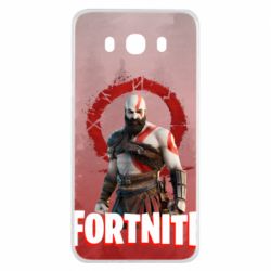 Чехол для Samsung J7 2016 Fortnite Kratos - PrintSalon