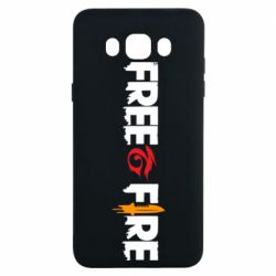 Чохол для Samsung J7 2016 Free fire and logo Garena - PrintSalon