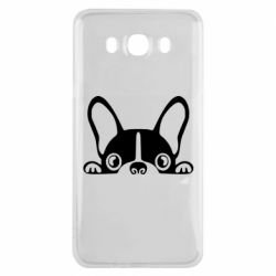 Чехол для Samsung J7 2016 French Bulldog Puppy
