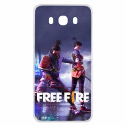 Чехол для Samsung J7 2016 Garena Free Fire Samurai Team - PrintSalon