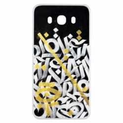 Чехол для Samsung J7 2016 Графити