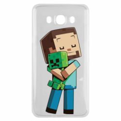 Чохол для Samsung J7 2016 Heroes from Minecraft - PrintSalon