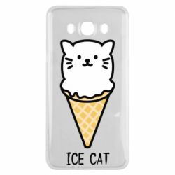 Чехол для Samsung J7 2016 Ice Cat