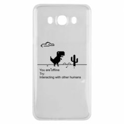 Чехол для Samsung J7 2016 Internet Dinosaur