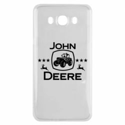 Чехол для Samsung J7 2016 John Deere and tractor fanArt - PrintSalon