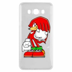 Чехол для Samsung J7 2016 Knuckles the Echidna - PrintSalon