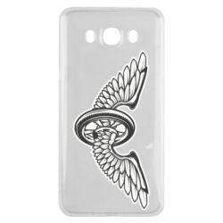 Чехол для Samsung J7 2016 Колесо и крылья - PrintSalon