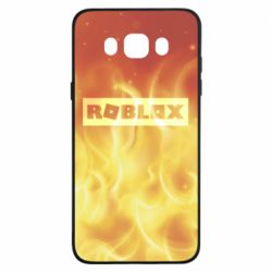 Чохол для Samsung J7 2016 Logo and fire - PrintSalon