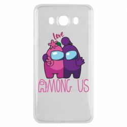 Чехол для Samsung J7 2016 Love is Among Us - PrintSalon