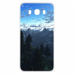 Чехол для Samsung J7 2016 Minecraft nature