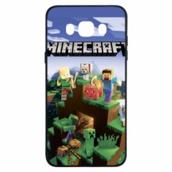 Чохол для Samsung J7 2016 Minecraft Starter - PrintSalon