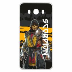 Чехол для Samsung J7 2016 Mortal Kombat-Scorpion - PrintSalon