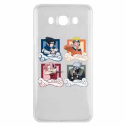 Чохол для Samsung J7 2016 Naruto team 7 in action