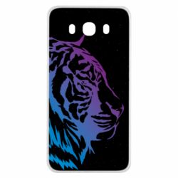 Чохол для Samsung J7 2016 Neon Tiger - PrintSalon