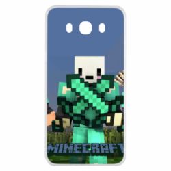 Чехол для Samsung J7 2016 Novaskin Minecraft - PrintSalon