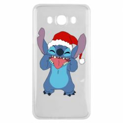 Чехол для Samsung J7 2016 Новогодний Стич