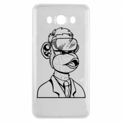 Чехол для Samsung J7 2016 Обезьяна в виртуальных очках