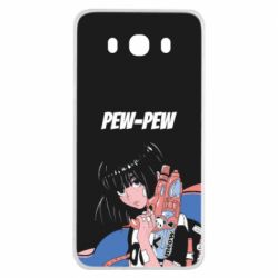 Чехол для Samsung J7 2016 Pew-Pew - PrintSalon