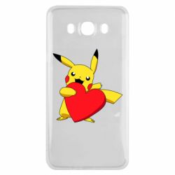 Чехол для Samsung J7 2016 Pikachu Heart