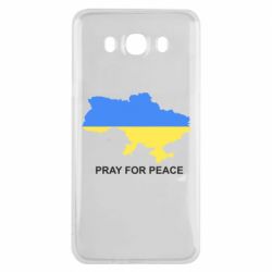 Чехол для Samsung J7 2016 Pray for peace - PrintSalon