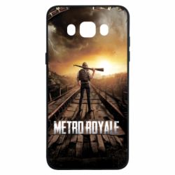 Чехол для Samsung J7 2016 Pubg Metro Royale - PrintSalon