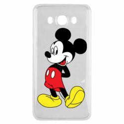Чехол для Samsung J7 2016 Smiling Mickey - PrintSalon