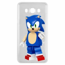 Чехол для Samsung J7 2016 Sonic Lego - PrintSalon