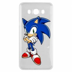 Чехол для Samsung J7 2016 Sonic with smile - PrintSalon