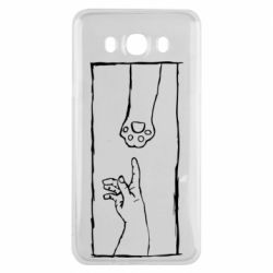 Чехол для Samsung J7 2016 Сreation meow